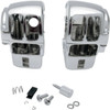 Drag Specialties - 06160142 - Handlebar Switch Housing Kit - Radio - Chrome