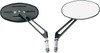 Drag Specialties - 06400285 - Mirror - Stealth I - Side View - Oval - Black