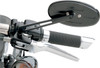 Drag Specialties - 06400286 - Mirror - Stealth II - Side View - Oval - Black