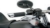 Drag Specialties - 06400286 - Mirror - Stealth II - Side View - Oval - Black