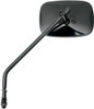 Drag Specialties - 06400657 - Mirror - Die-Cast - Side View - Long - Black - Left/Right