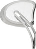 Drag Specialties - 06401097 - Mirrors - Side View - Tapered - Chrome - Short Stem - Pair