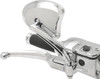 Drag Specialties - 06401097 - Mirrors - Side View - Tapered - Chrome - Short Stem - Pair