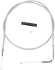 Drag Specialties - 06500303 - Stainless Braided Throttle Cable - 43-1/2"