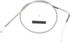 Drag Specialties - 06500316 - Stainless Braided Throttle Cable - 34-1/2"