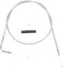 Drag Specialties - 06500321 - Stainless Braided Throttle Cable - 45-1/2"
