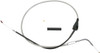 Drag Specialties - 06510095 - Stainless Braided Idle Cable - 28-1/2"