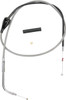 Drag Specialties - 06510660 - Stainless Braided Idle Cable - 44"