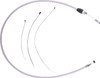 Drag Specialties - 06523205 - Quick Connect Clutch Cable - Upper - Stainless Steel