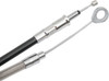 Drag Specialties - 06523218 - High-Efficiency Braided Stainless Steel Clutch Cable - Standard Full Length