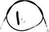 Drag Specialties - 06523219 - High-Efficiency Black Vinyl Clutch Cable - Standard Full Length