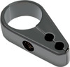 Drag Specialties - 06580076 - Die-Cast Cable Clamp - Dual Throttle - 1-1/4" Frame - Black