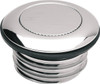 Drag Specialties - 07030290 - Gas Cap - Non-Vented Pop-Up - Chrome