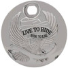 Drag Specialties - 07030803 - "Live to Ride" Console Door - Chrome