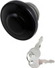 Drag Specialties - 07030815 - Screw-In Locking Gas Cap - Vented - Gloss Black