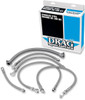Drag Specialties - 07110034 - Oil Line Kit - Stainless Steel - Softail
