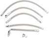 Drag Specialties - 07110038 - Oil Line Kit - Stainless Steel - FXR