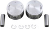 Drag Specialties - 09110042 - Piston Kit - 3.750" +0.005" - 88" Motor - Twin Cam