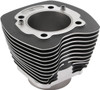 Drag Specialties - 09310710 - Cylinder - TC88 - 3.75" - Black - Highlighted Fins