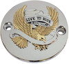 Drag Specialties - 09401646 - Points Cover - Chrome/Gold/Black - M8