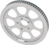 Drag Specialties - 12010003 - Chrome Rear Belt Pulley - 70 Tooth - '00-'05 FXST, '00-'06 FLST