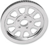 Drag Specialties - 12010542 - Chrome Rear Pulley - 66 Tooth