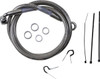 Drag Specialties - 12042746 - Brake Line - Front (Upper) - Stainless Steel