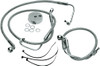 Drag Specialties - 12042756 - Brake Line - Front (Lower/Upper) - Stainless Steel