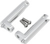 Drag Specialties - 16201056 - Passenger Footpeg Mount - Chrome - FLH/FLT