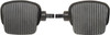 Drag Specialties - 16210725 - Mini Footboards - Male 4" - Black
