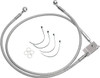 Drag Specialties - 17410175 - Brake Line - Extended - +2"