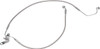 Drag Specialties - 17410211 - Brake Line - Rear - Stainless Steel
