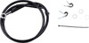 Drag Specialties - 17412526 - Brake Line - Front (Upper) - Black