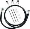 Drag Specialties - 17412542 - Brake Line - Front - Black - +8" - '00-'07 FLST