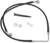 Drag Specialties - 17412586 - Brake Line - Front (Upper) - Black Drag Specialties - 17412586 - Brake Line - Front (Upper) - Black