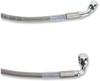Drag Specialties - 17412651 - Brake Line - Front - 6" - Stainless Steel
