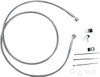 Drag Specialties - 17412652 - Brake Line - Front - +8" - Stainless Steel