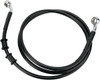 Drag Specialties - 17412897 - Brake Line - Front - Black - +6" - FXDB '08-'17
