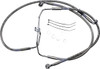 Drag Specialties - 17412902 - Brake Line - +4" - Stainless Steel - FXDF '08-'17