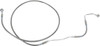 Drag Specialties - 17412928 - Brake Line - +4" - Stainless Steel - ABS