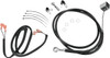 Drag Specialties - 17412949 - Brake Line - Rear - Black