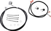 Drag Specialties - 17412949 - Brake Line - Rear - Black