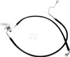 Drag Specialties - 17412954 - Brake Line - Rear - Black