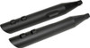 Drag Specialties - 18011184 - 3-1/2" Slashdown Slip-On Mufflers - Black