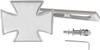 Drag Specialties - 19016009 - Mirror - Side View - Maltese - Chrome - Air-Glide Stem - Each