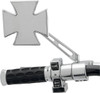 Drag Specialties - 19016009 - Mirror - Side View - Maltese - Chrome - Air-Glide Stem - Each