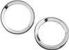 Drag Specialties - 22020060 - Instrument Gauge Bezel - Chrome - 3.62" Diameter