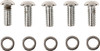Drag Specialties - 24010768 - Bolt Kit - Derby Cover - Smooth/Button-Head/Torx - Dyna/Softail/Touring