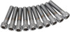 Drag Specialties - DS190580 - Bolts - Socket-Head/Replacement - Knurled/Fine Thread - 3/8"-24 x 1-1/2" - 10 Pack