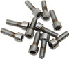 Drag Specialties - DS190584 - Bolts - Socket-Head - Replacement - Knurled/Coarse Thread - #8-32 x 1/2" - 10 Pack